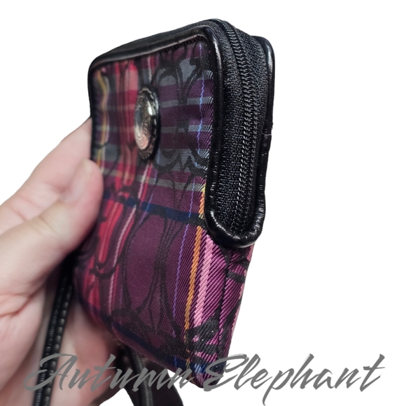 EUC Coach Tartan Large Wallet Purse - Picture 8 of 16